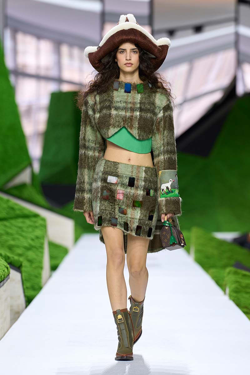 Een moderne urbane interpretatie van de klassieke cowboy boot bij Louis Vuitton. Photo courtesy of Louis Vuitton