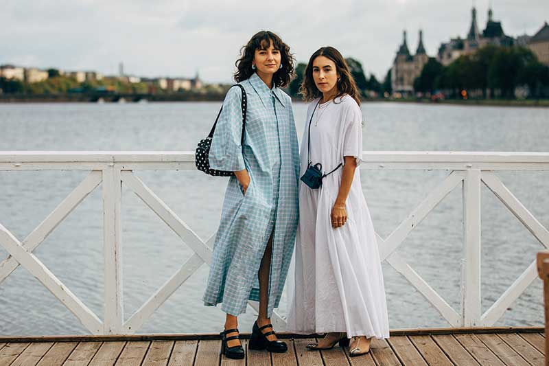 Streetstyle mode zomer 2020. Foto: Copenhagen Fashion Week by Styledumonde