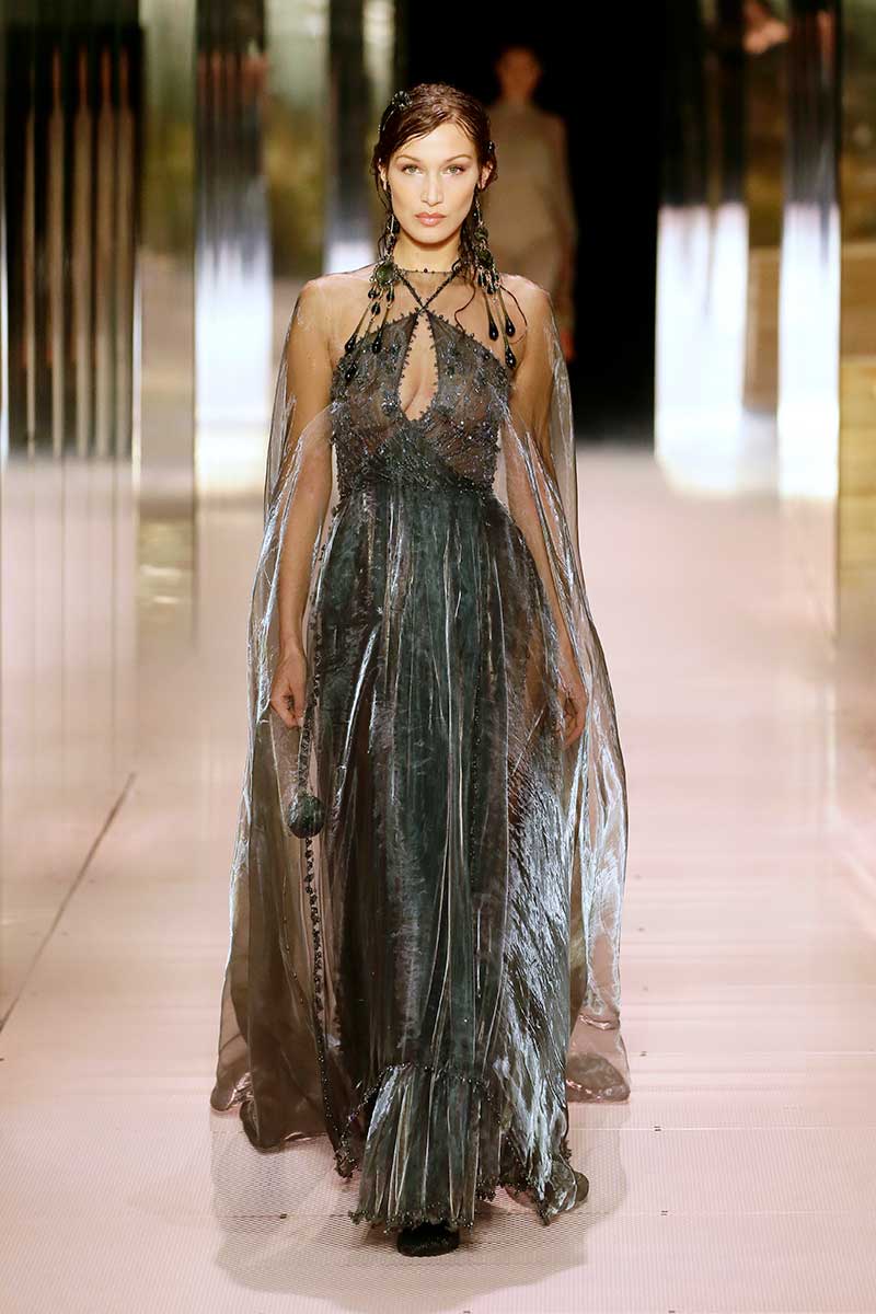 Fendi Couture collectie lente zomer 2021. Photo: courtesy of Fendi