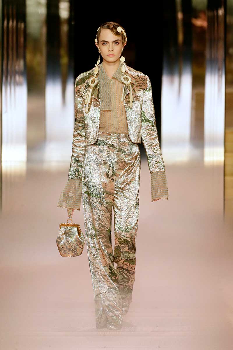 Fendi Couture collectie lente zomer 2021. Photo: courtesy of Fendi