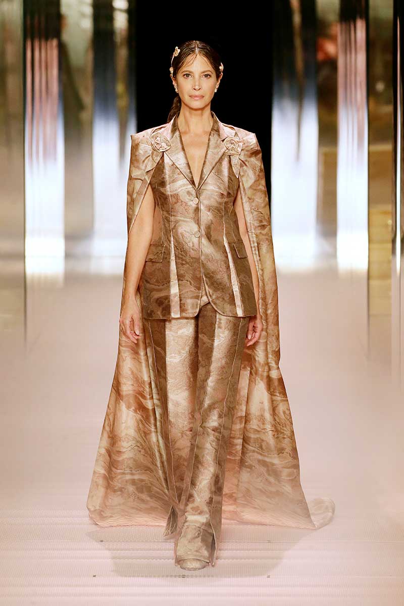 Fendi Couture collectie lente zomer 2021. Photo: courtesy of Fendi