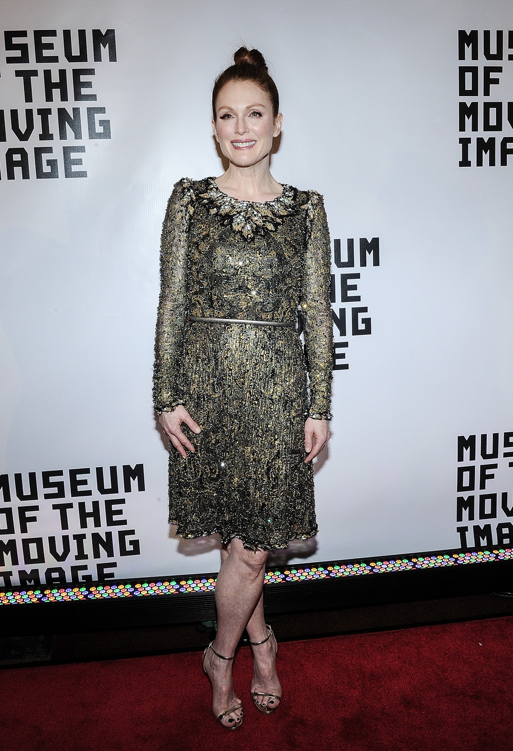 NEW YORK, NY - JANUARY 20:  Actress Julianne Moore attends Museum Of The Moving Image Honors Julianne Moore at 583 Park Avenue on January 20, 2015 in New York City.  (Photo by Daniel Zuchnik/WireImage)
