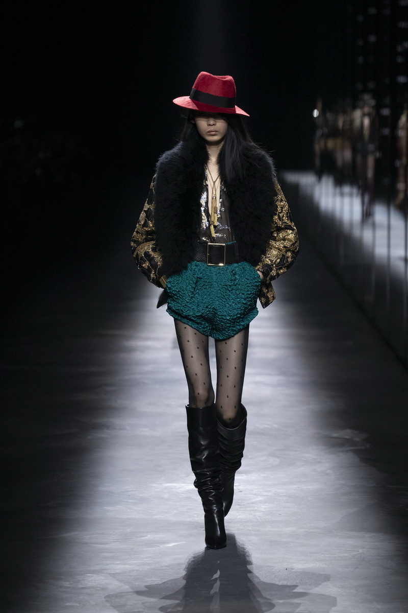 Saint Laurent modecollectie herfst winter 2019 2020