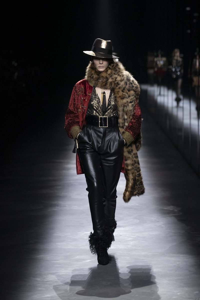 Saint Laurent modecollectie herfst winter 2019 2020