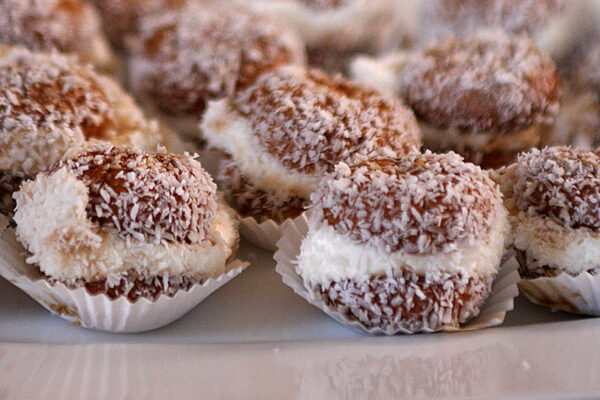 Amaretti koekjes met mascarpone en kokos
