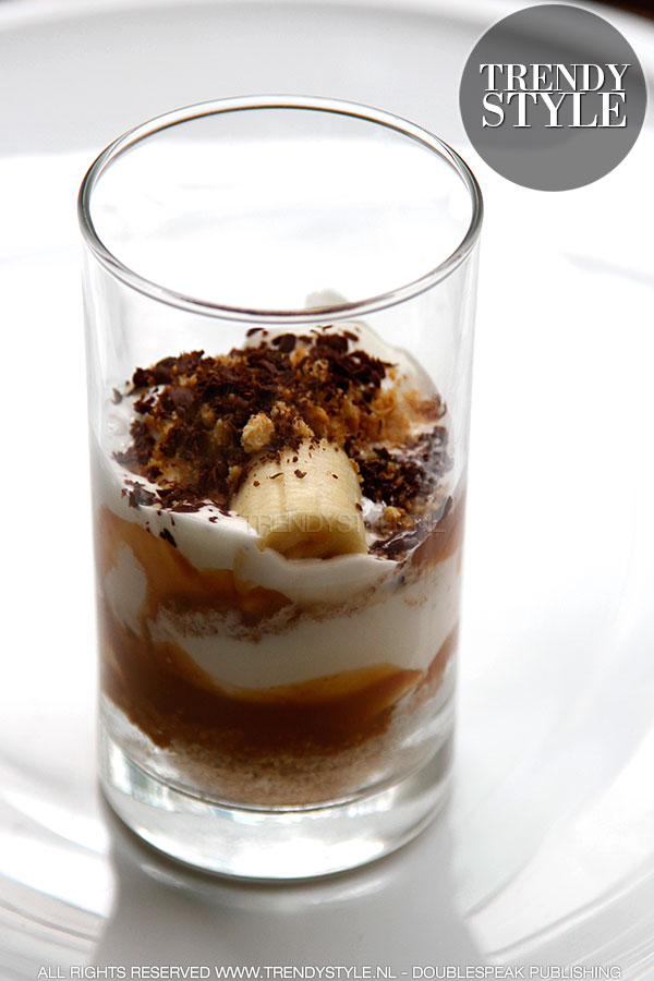 Banoffee kruim-dessert