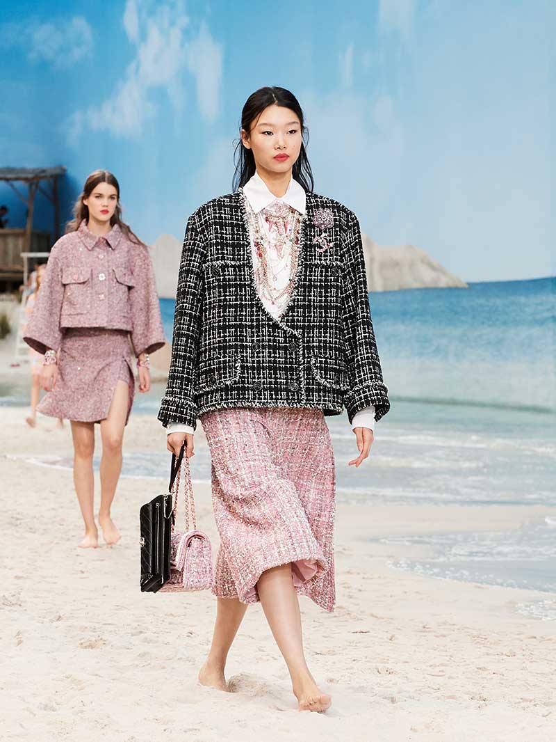 Mode collectie Chanel lente zomer 2019