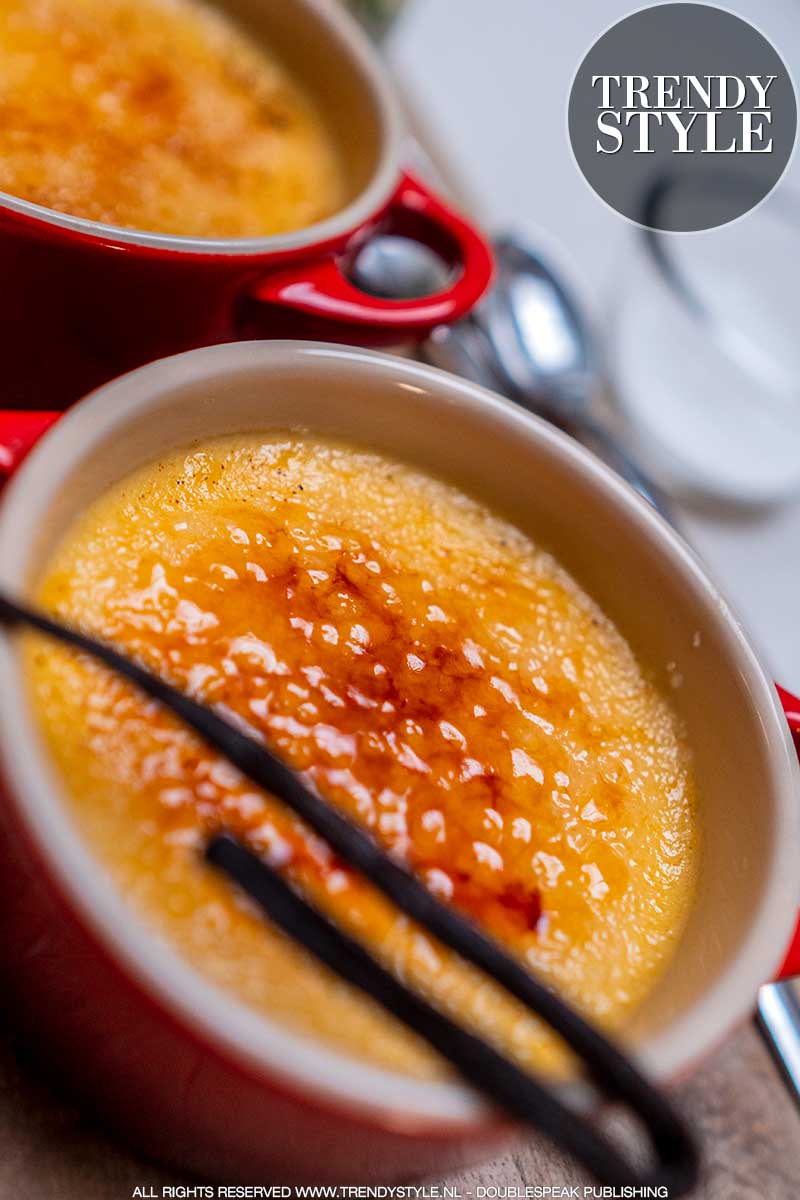 Valentijnsdag. Crème brulée