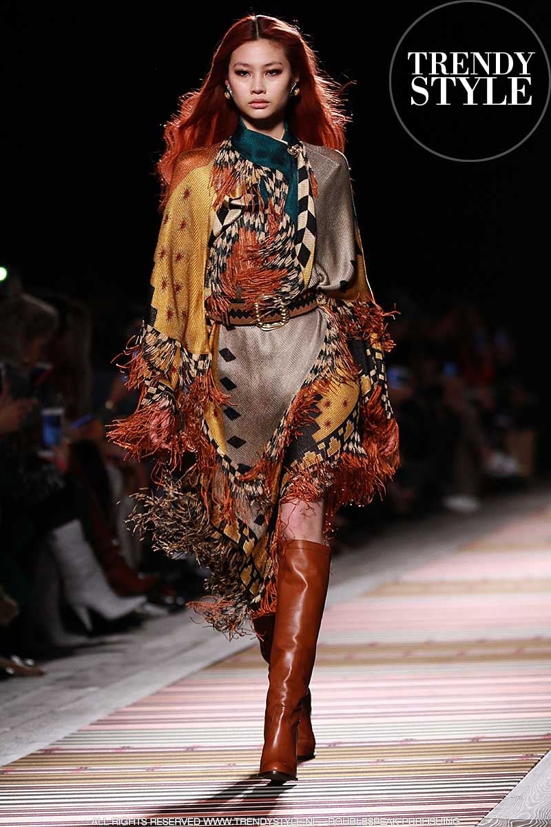 Mode winter 2018. Fashion Show: Etro