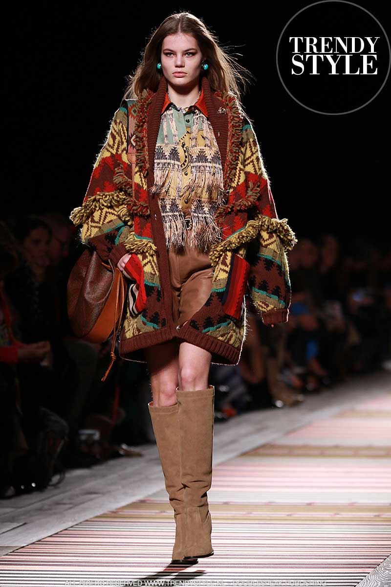 Mode winter 2018. Fashion Show: Etro