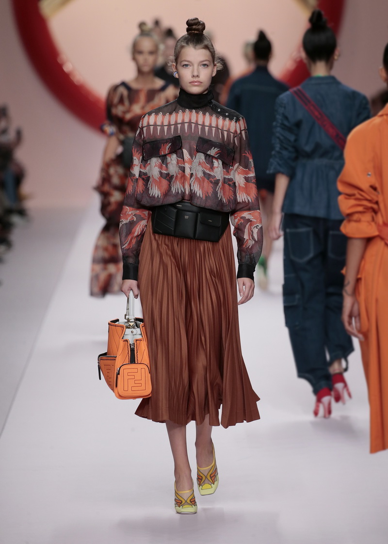 Modecollectie Fendi lente zomer 2019