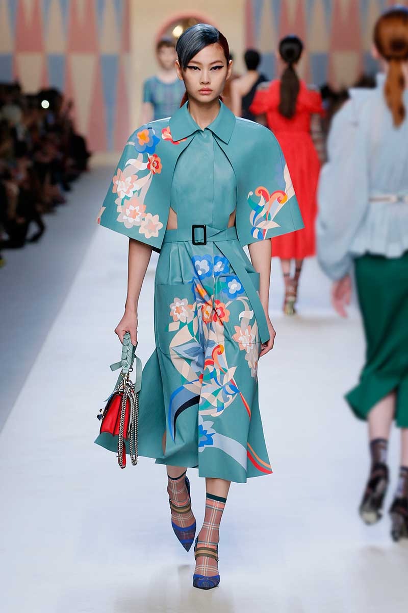 Fendi lente zomer 2018, photo: courtesy of Fendi