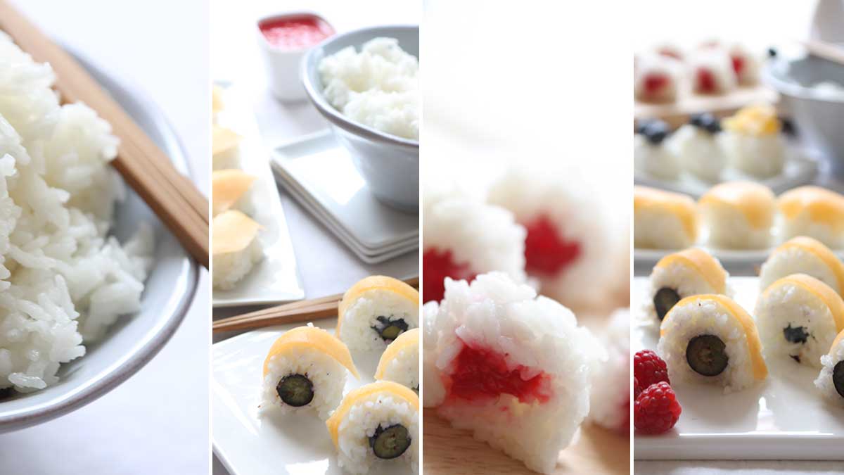 Sooo frushi! Sushi met vers fruit in plaats van rauwe vis