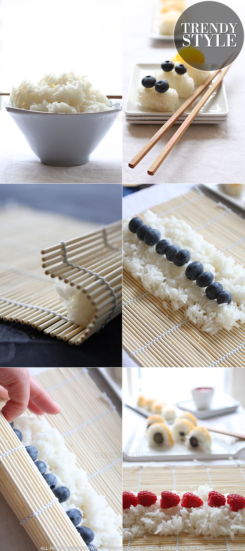 Frushi recept