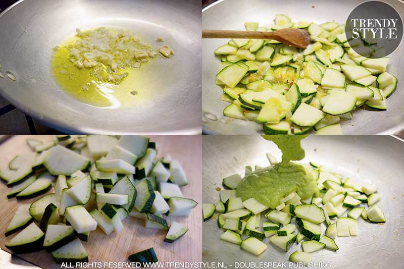 Courgette saus