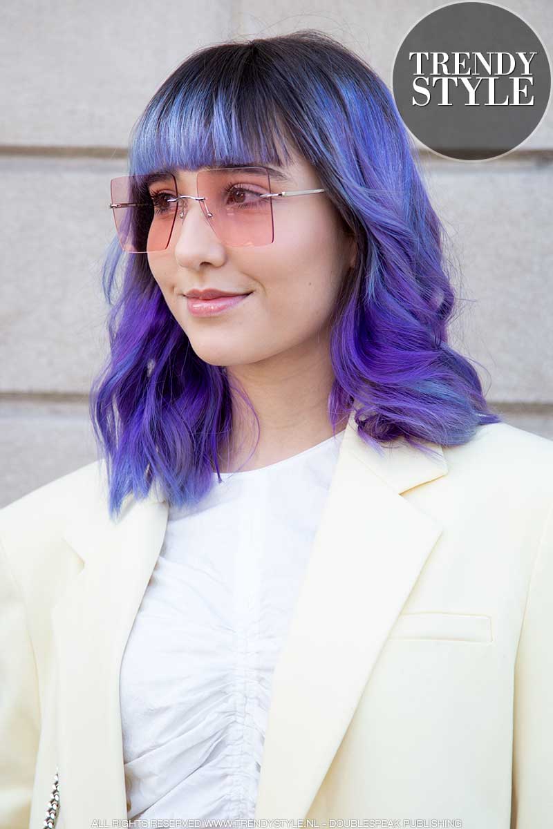 Haarkleurtrends zomer 2020. Pastel haarkleuren