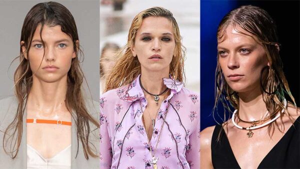 Haartrends lente zomer 2021. Hair styling trend: de wet look