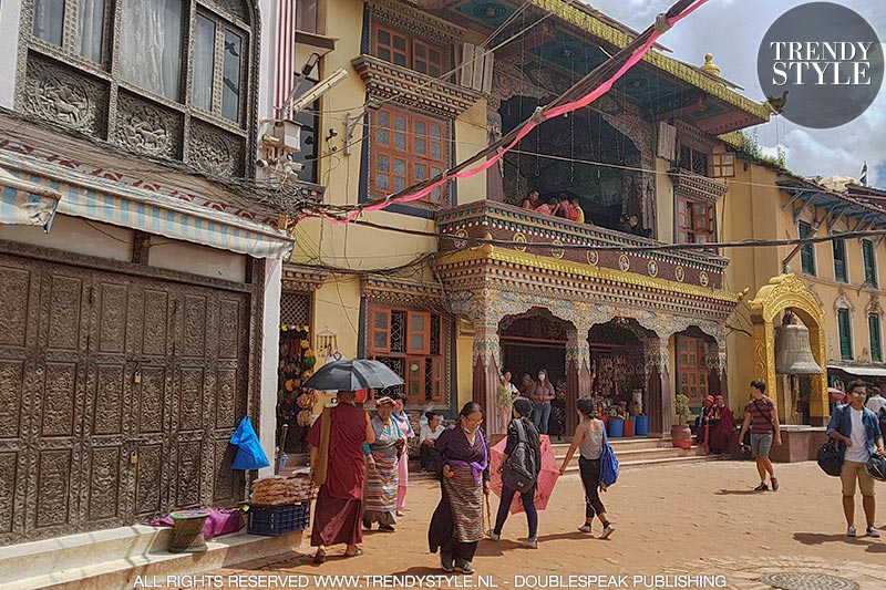 Kathmandu, Nepal. Boudhanath Tempel