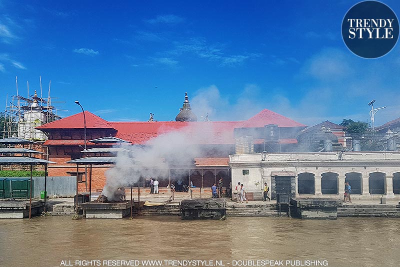 Kathmandu, Nepal. Pashupatinath Tempel