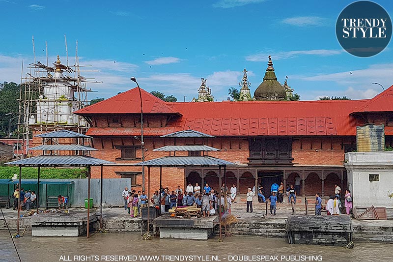 Kathmandu, Nepal. Pashupatinath Tempel