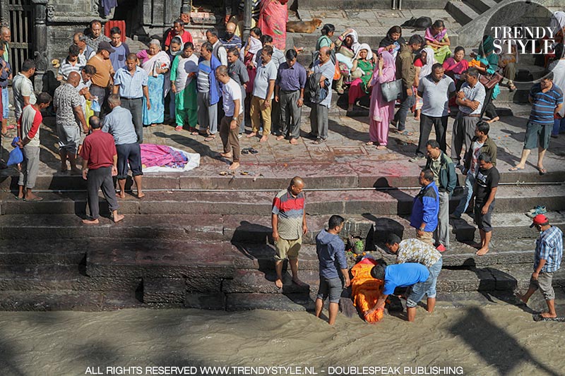 Kathmandu, Nepal. Pashupatinath Tempel