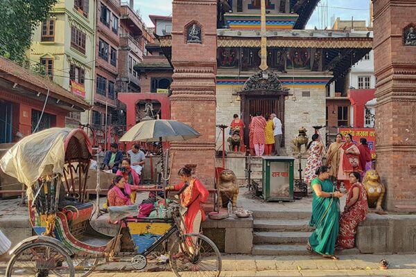 Reis naar Kathmandu, Nepal. Durbar Square