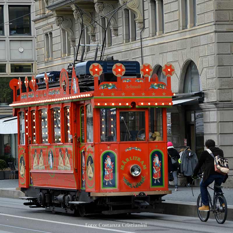 Kerstmarkt Zürich. Romantisch Kerst shoppen