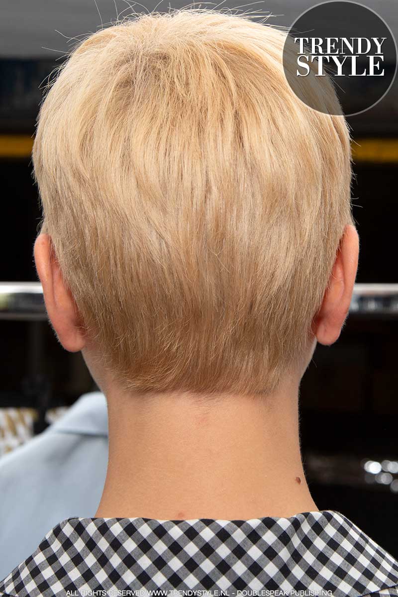 Korte kapsels 2020. Pixie cut met korte pony