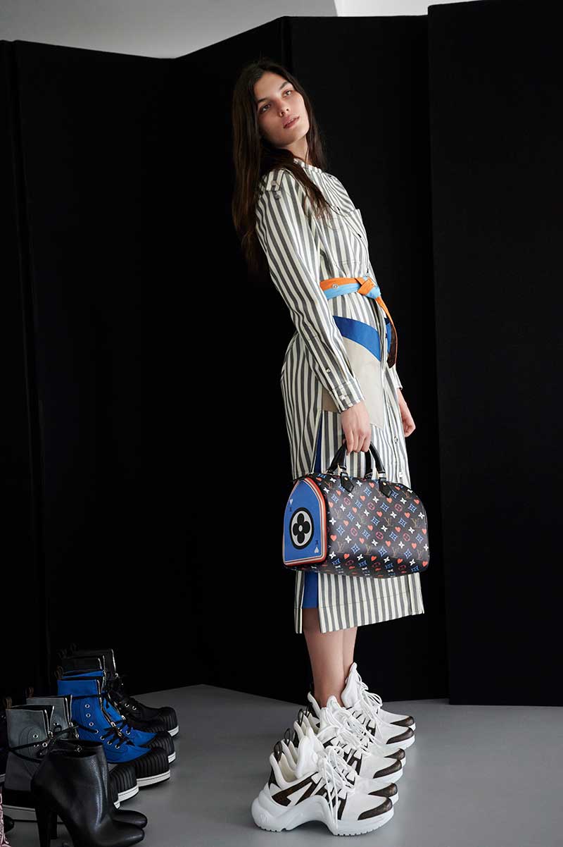 Modetrends voorjaar 2021. Cruise 2021 Collectie Louis Vuitton. Photo: courtesy of Louis Vuitton