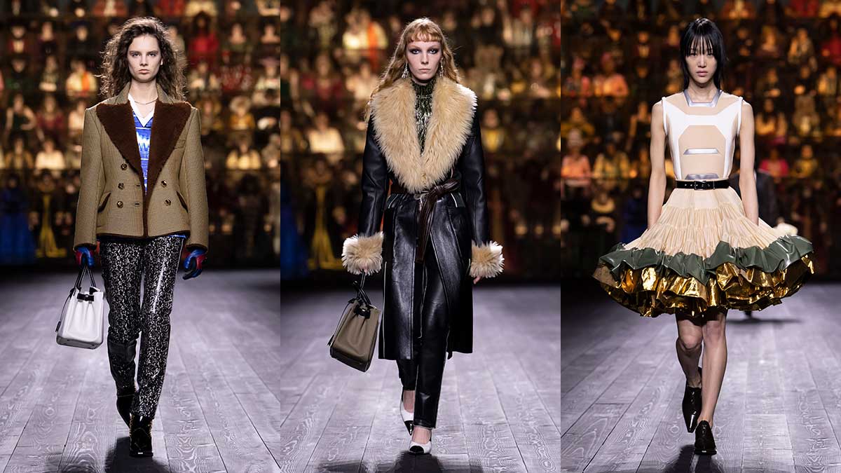 Monica begrijpen autobiografie Louis Vuitton modecollectie herfst winter 2020