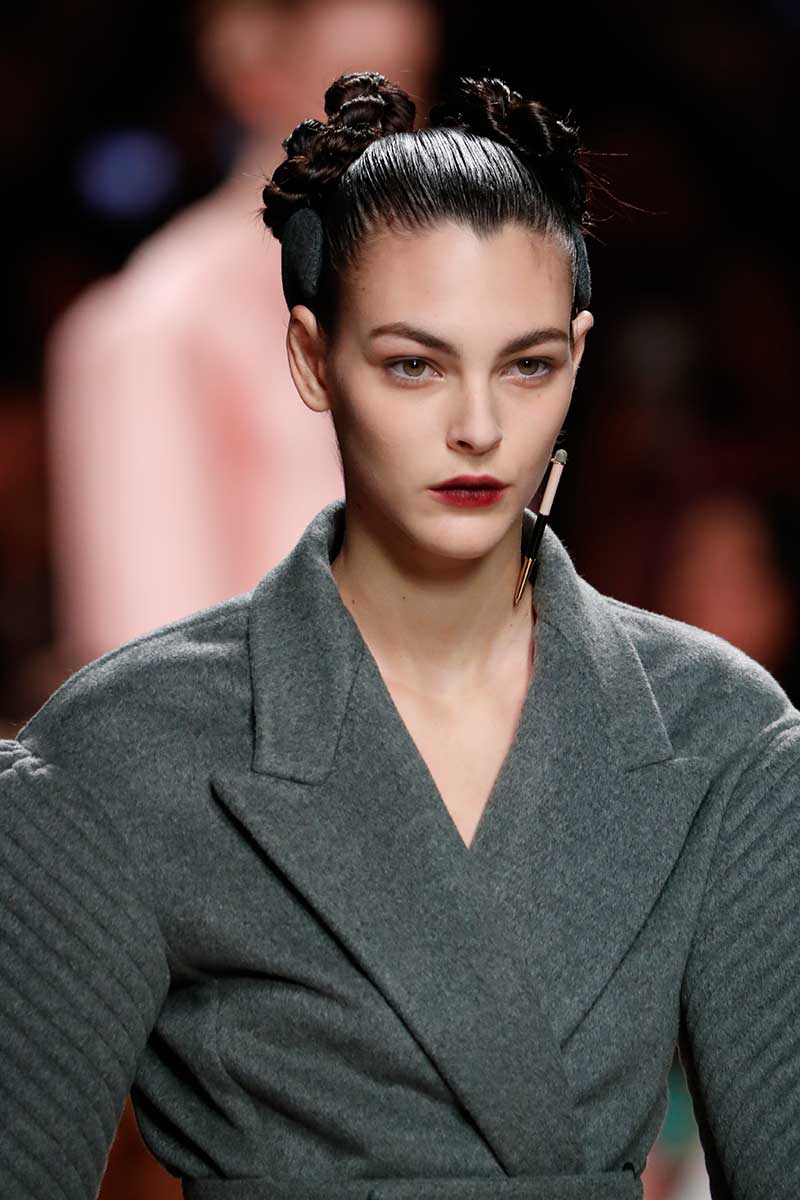 Make-up trends herfst winter 2020 2021. Rode lippenstift