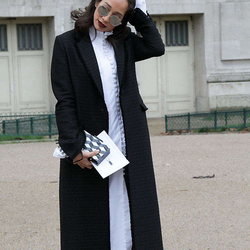 Mode. Zwart met wit. De succesformule van Coco Chanel