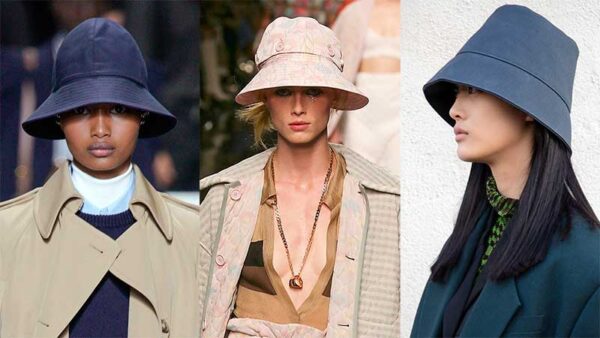 Modeaccessoires zomer 2020. Vissershoedjes, emmerhoedjes, bucket hats