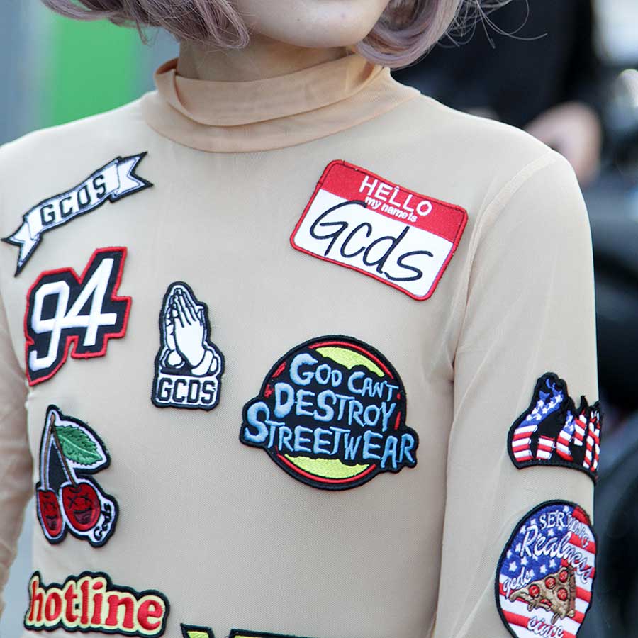 Modetrend: patches, badges en emblemenModetrend: patches, badges en emblemen