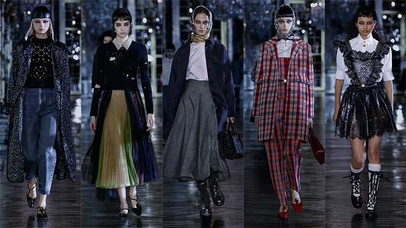 Modecollectie Dior herfst winter 2021 2022. Photo: Dior