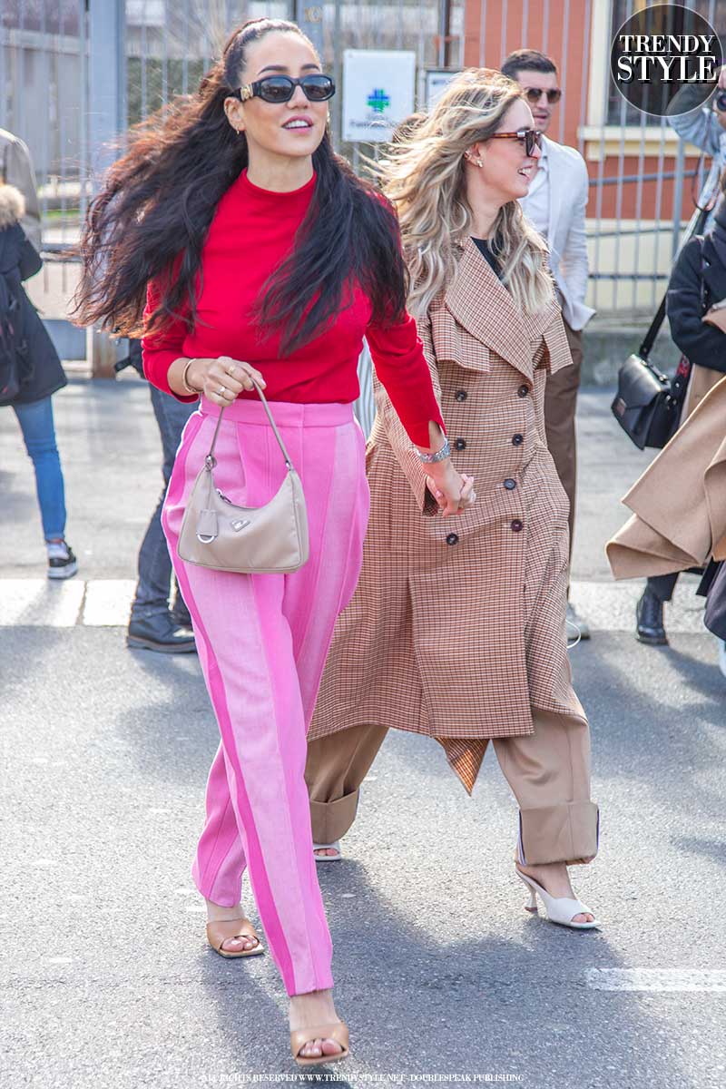 Streetstyle trends mode zomer 2020. Fantasietje of felle kleuren?