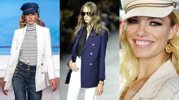 Modetrends lente zomer 2020. Marine look