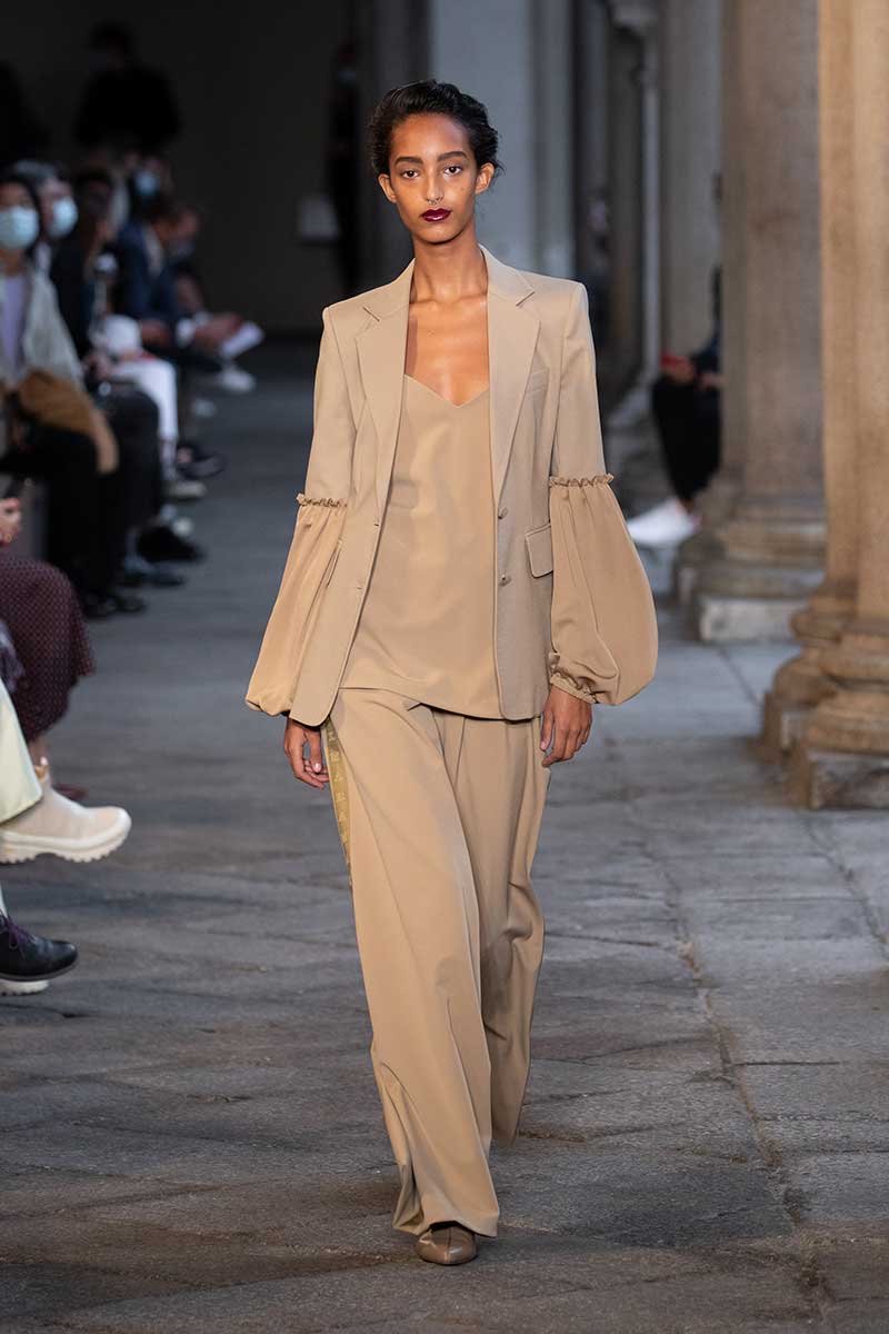 Modetrends lente zomer 2021. Photo: courtesy of Max Mara