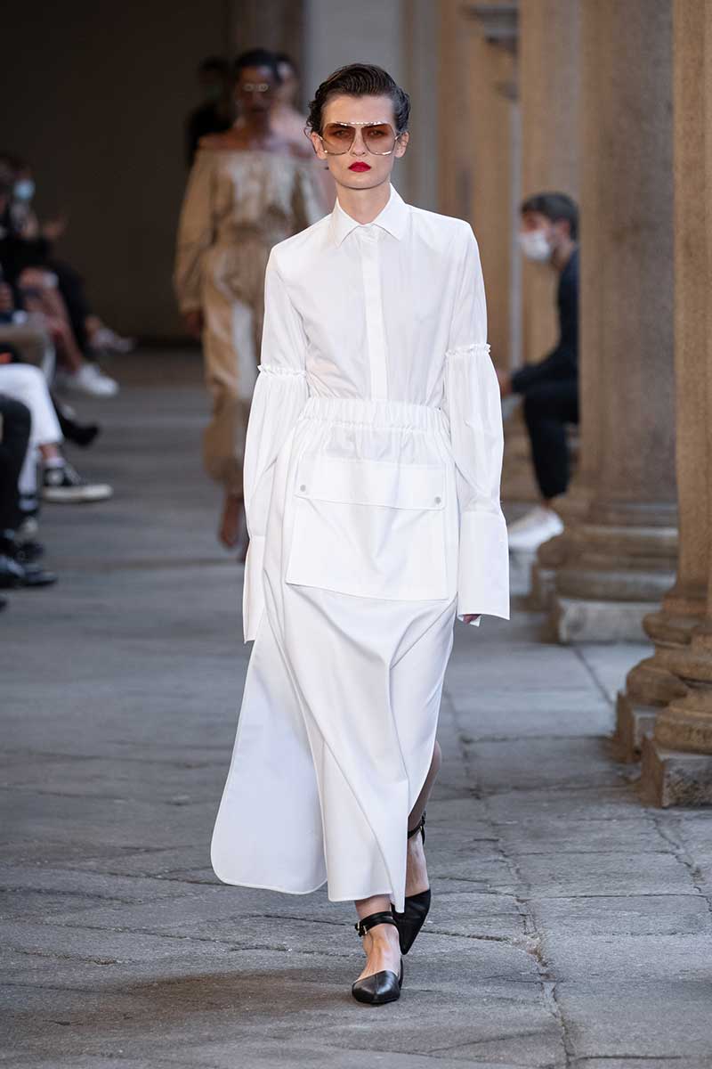 Modetrends lente zomer 2021. Photo: courtesy of Max Mara