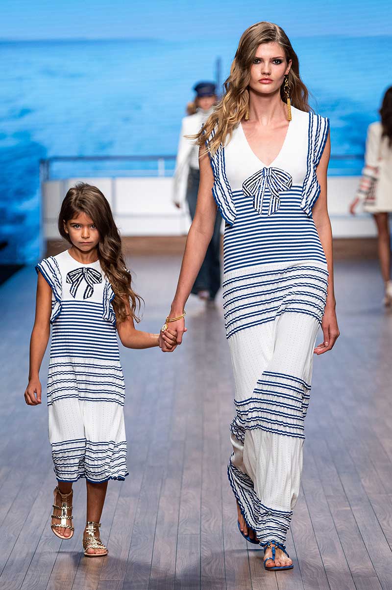 Modetrends zomer 2020. Marine-looks