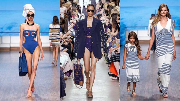 Modetrends zomer 2020. Marine-looks