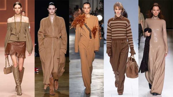 Modetrends winter 2020 2021. Naturel kleuren zijn on-trend