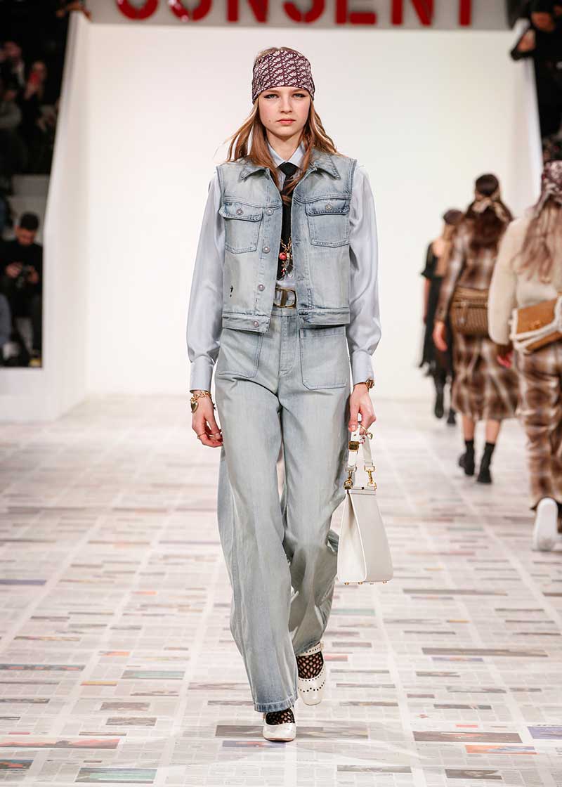 Modetrends herfst winter 2020 2021. Spijkergoed looks en denim