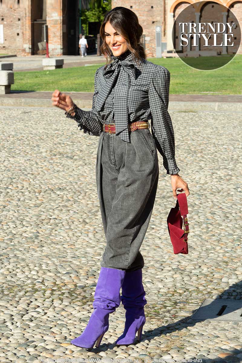 Streetstyle winter 2020 '80 modetrends