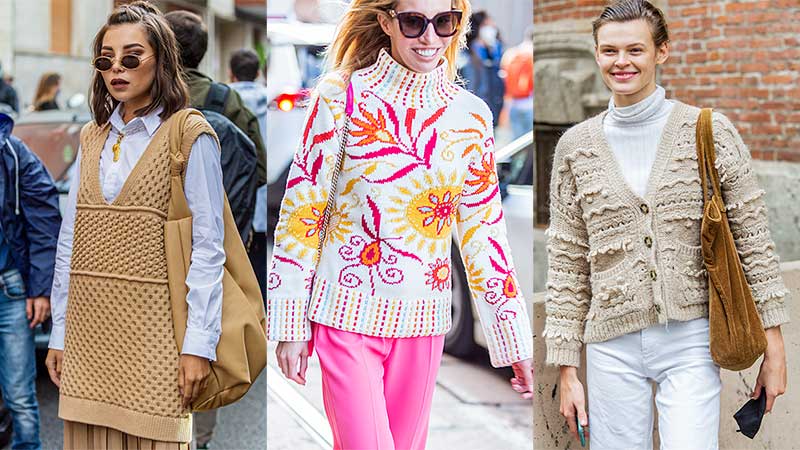 Mode trends winter 2020. Trend alert: tricot. 10x Tips voor trendy knitwear look