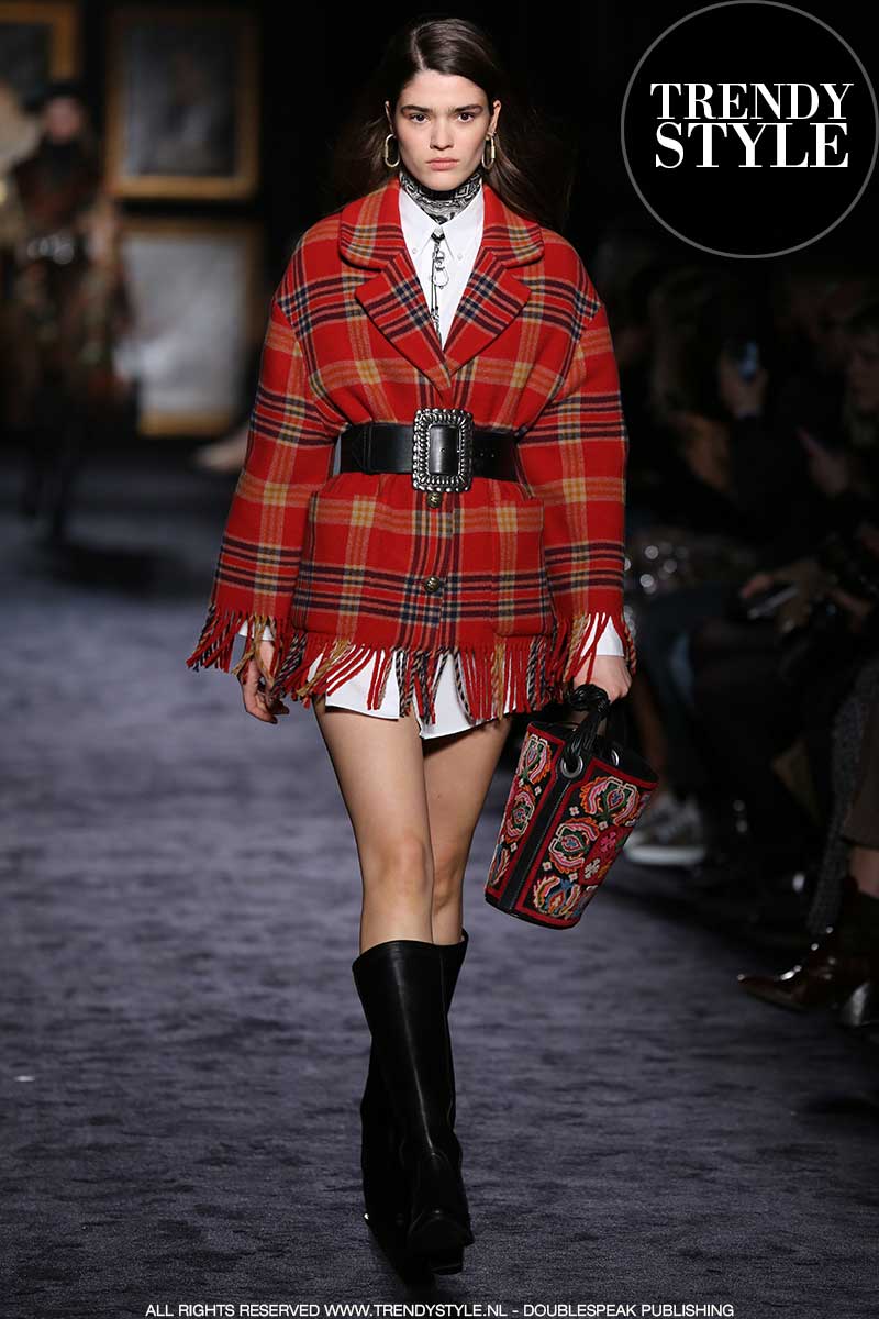 Modetrends winter 2020 2021. Tartan ruiten