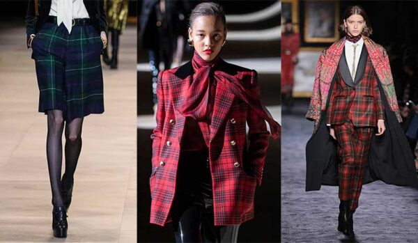 Modetrends winter 2020 2021. Tartan ruiten