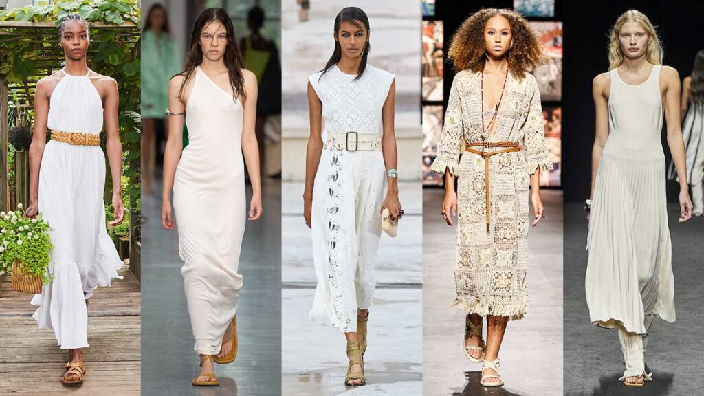 Witte Jurk - Duurzaam Katoen - Trendy Stijl - Perfect voor Alle Seizoenen en Gelegenheden