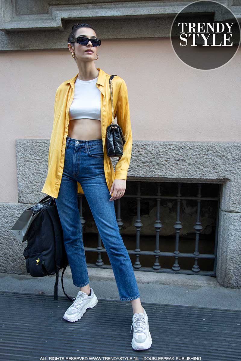 Modetrends zomer 2020. De crop top! Streetstyle mode