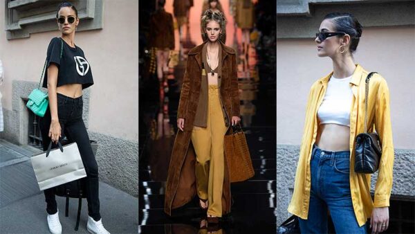 Modetrends zomer 2020. De crop top! Streetstyle mode